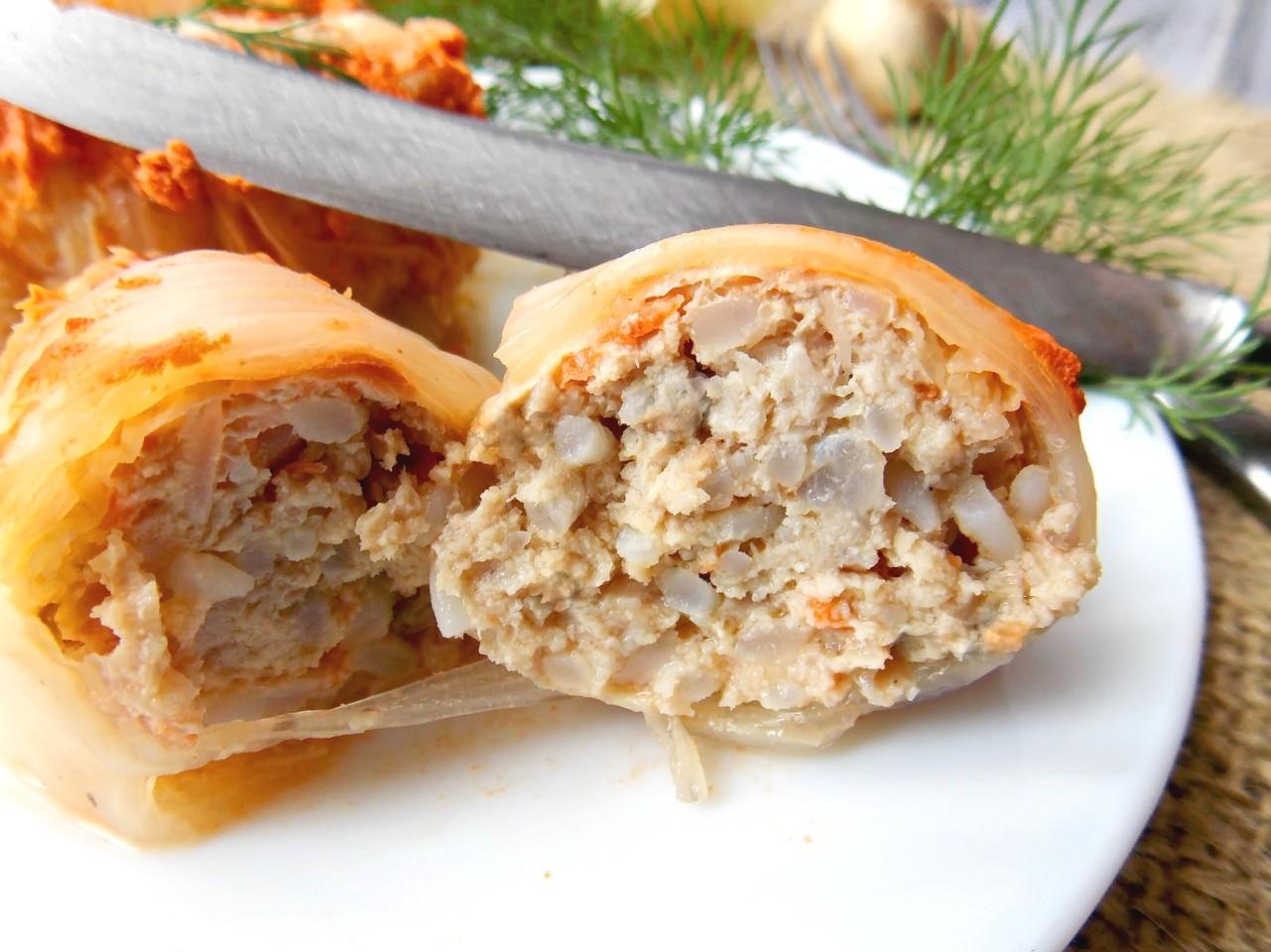 Шаг 12. Как хранить голубцы из пекинской капусты с фаршем и рисом?