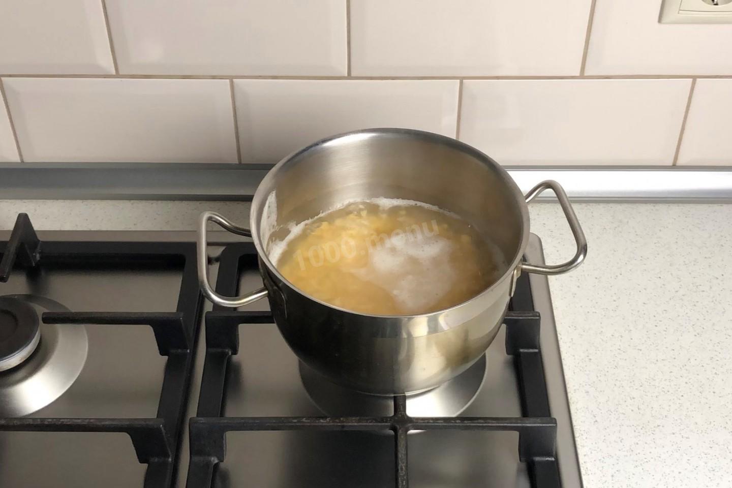 Шаг 3. Как сварить горошницу в кастрюле?